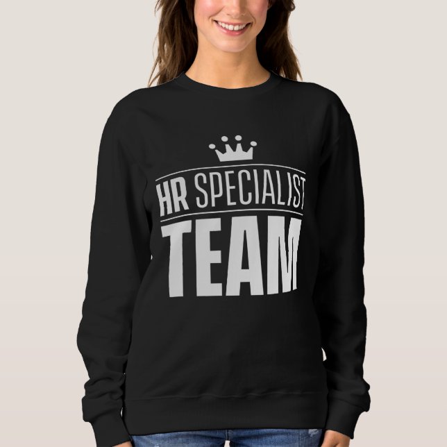 Sweatshirt HR Specialist Team Department Human Resources Mana (Devant)