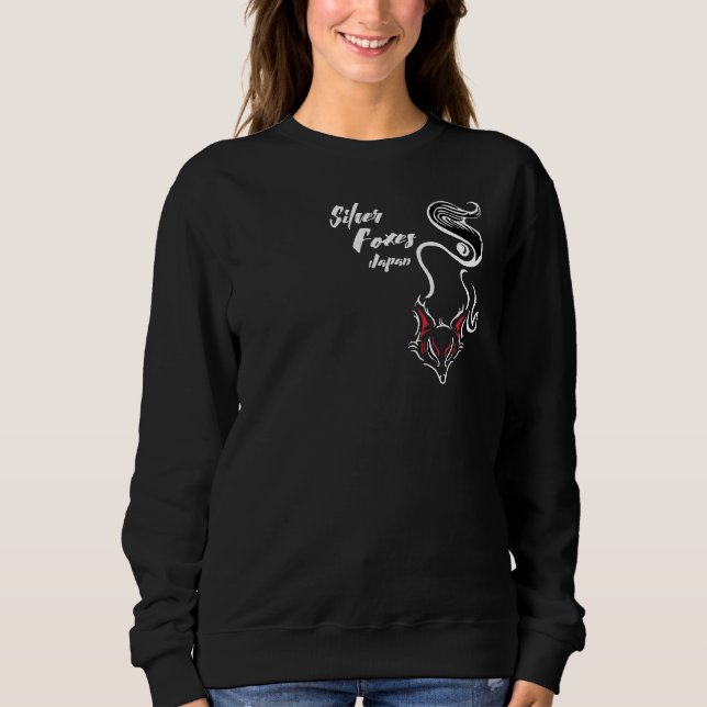 Sweatshirt https://www.zazzle.com.au/collections/silver_foxes (Devant)