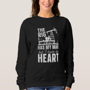 Sweatshirt Huile foreuse creuse fracking champ d'huile