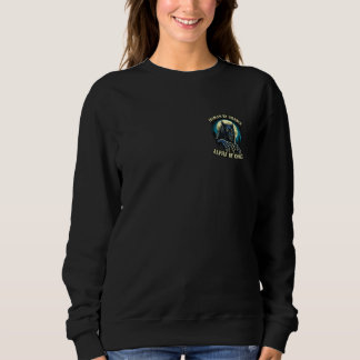 Sweatshirt Humain minimaliste par hasard Alpha par choix