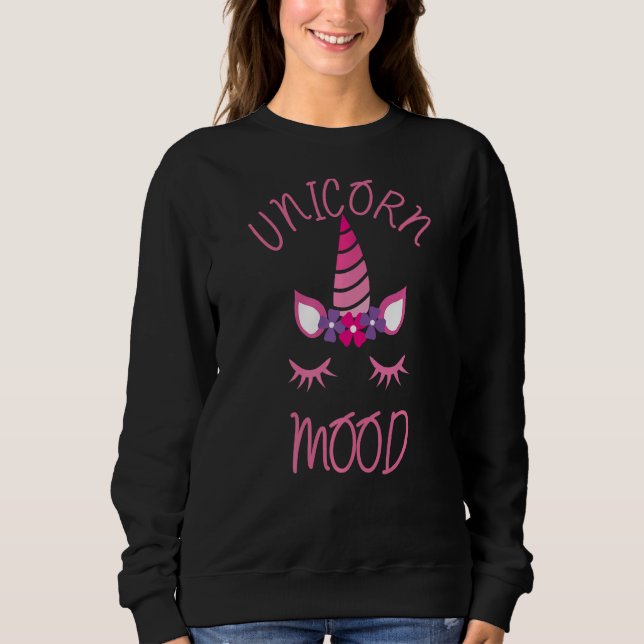Sweatshirt Humeur Unicorne (Devant)