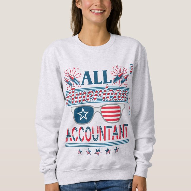 Sweatshirt Humour comptable amusant et Hilarious | Comptable  (Devant)