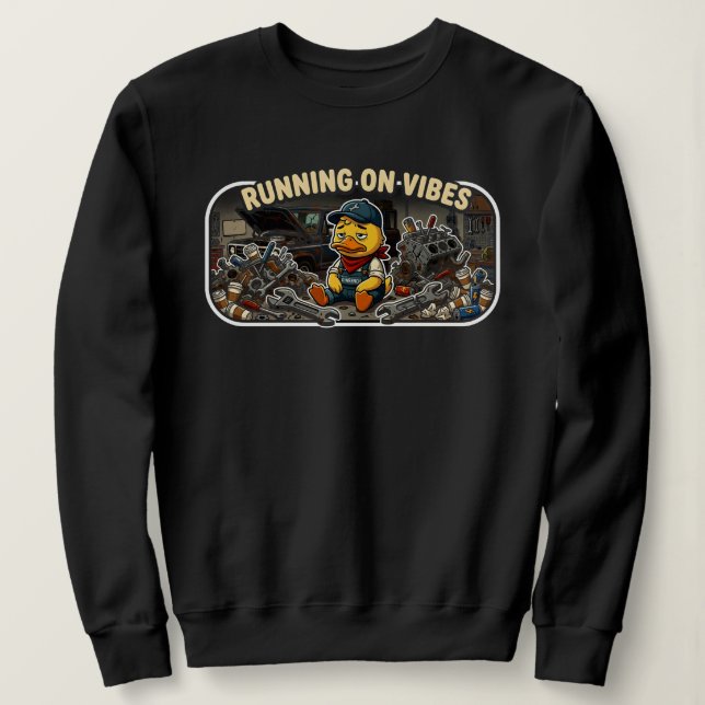 Sweatshirt humour de canard (Design devant)