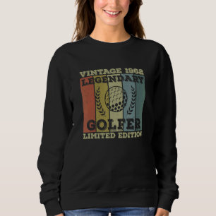 Sweatshirt Humour De Golf vintage 1962 Pour Un Golf Pun Golfe
