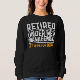 Sweatshirt Humour de la partie de retraite pour les hommes de