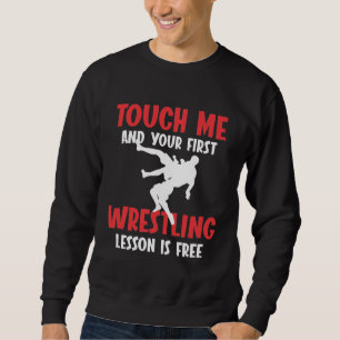 Sweatshirt Humour de lutte amusant des entraîneurs de la le