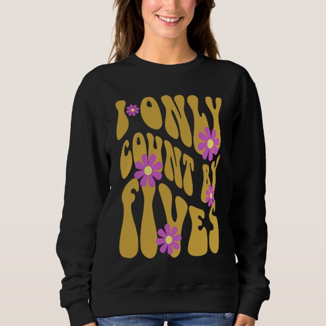 Sweatshirt Humour de Pharmacie Compter par Cinq Pharmaciens e (Devant)