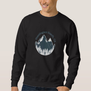 Sweatshirt Huntington Beach Ca Mountains Camp d'Escalade Rand