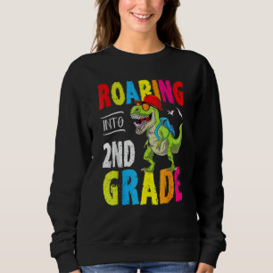 Sweatshirt Hurlement en 2e année Professeur de dinosaures Enf