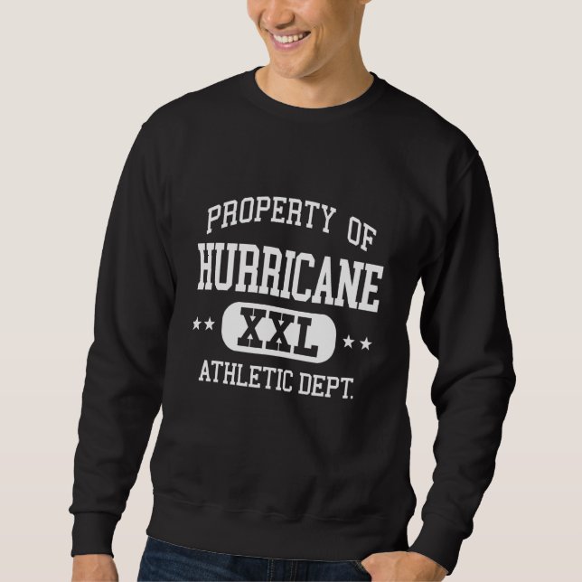 Sweatshirt Hurricane Retro Athletic Property Dept 1 (Devant)