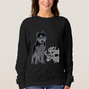Sweatshirt Husky Chiot Sont Meilleur &amp Amp I Love Chien Hu