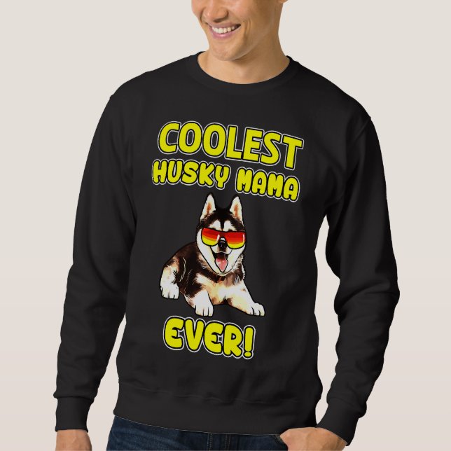 Sweatshirt Husky Husky Maman (Devant)