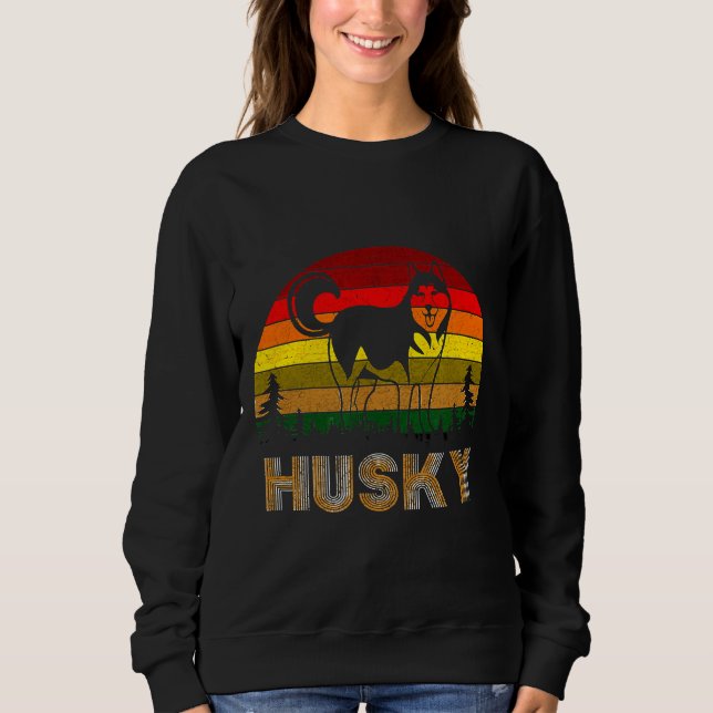 Sweatshirt Husky les années 70 (Devant)