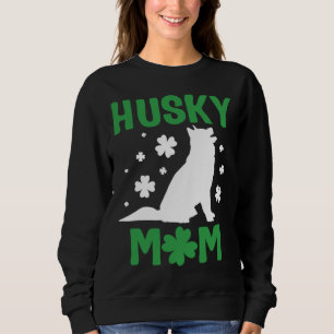 Sweatshirt Husky Maman Siberian Husky Maman Jour de la Saint