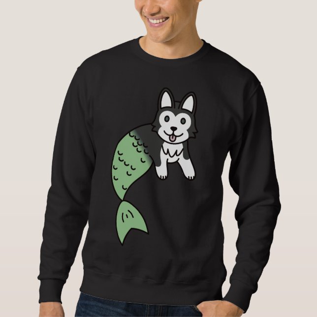 Sweatshirt Husky Mermaid (Devant)