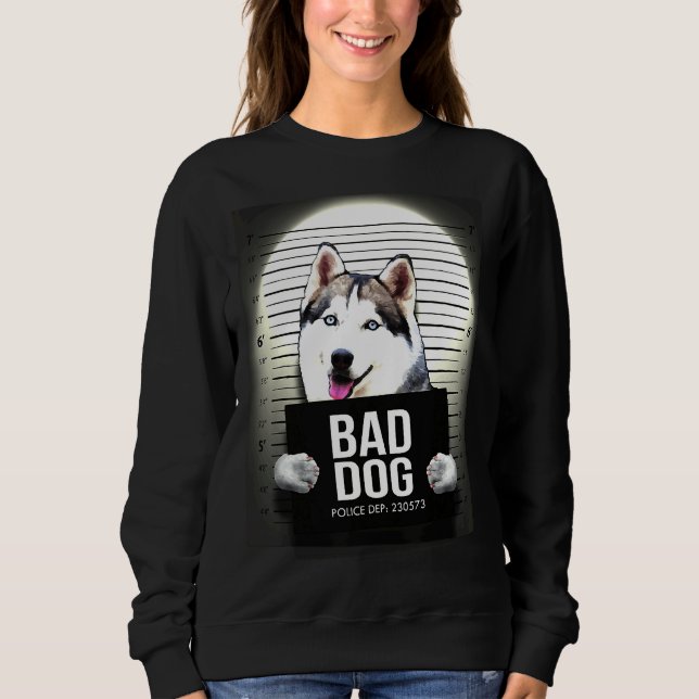 Sweatshirt Husky Mugshot (Devant)