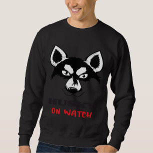Sweatshirt Husky On Watch