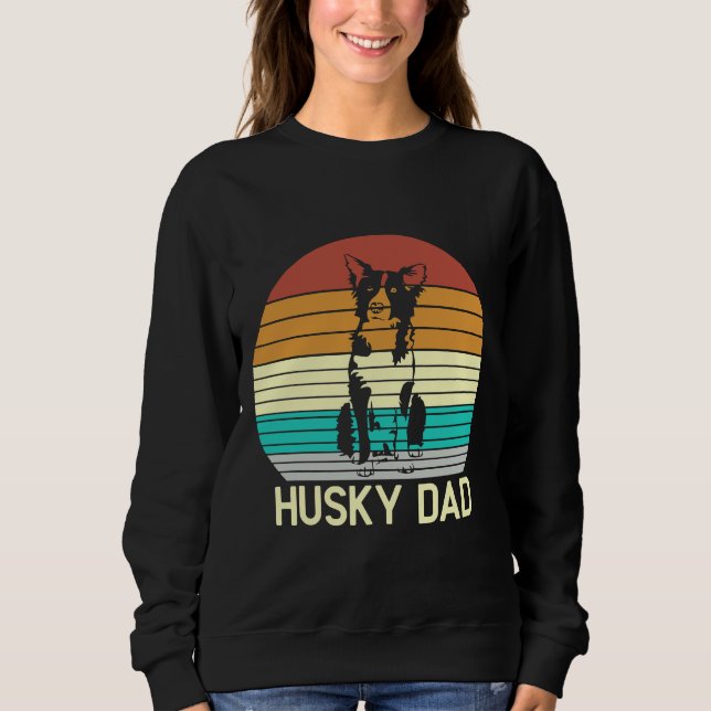 Sweatshirt Husky Papa (Devant)