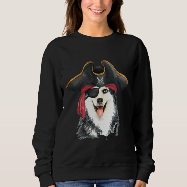Sweatshirt Husky Pirate Style (Devant)