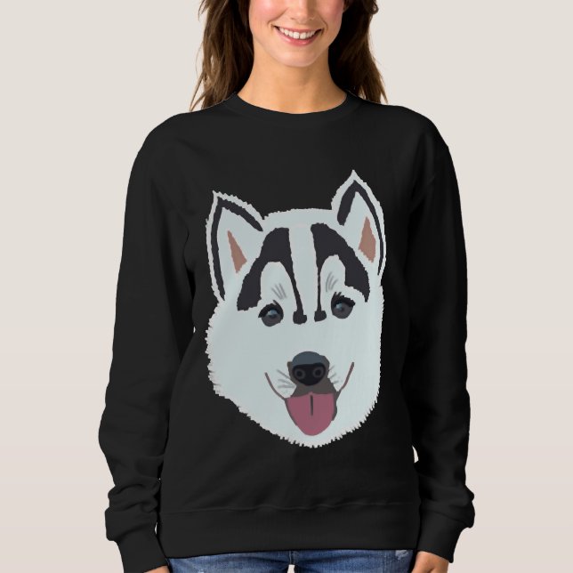 Sweatshirt Husky Puppy (Devant)