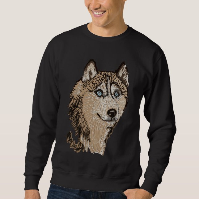 Sweatshirt Husky Sibérien 2 Ts (Devant)