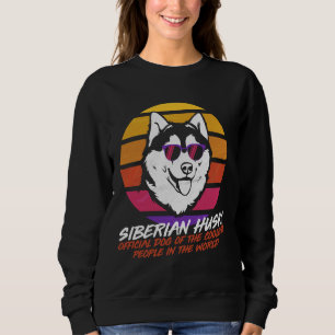 Sweatshirt Husky sibérien le plus froid