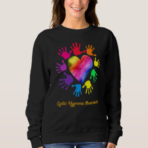 Sweatshirt Hygrome kystique Mains de sensibilisation Hygroma