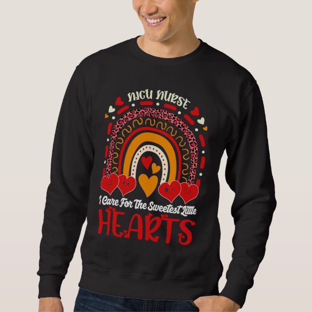 Sweatshirt I Care For The Sweetest Little Hearts Neonatal NIC (Devant)