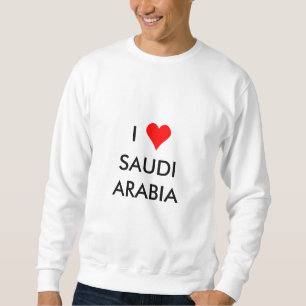 Sweatshirt i coeur arabie saoudite