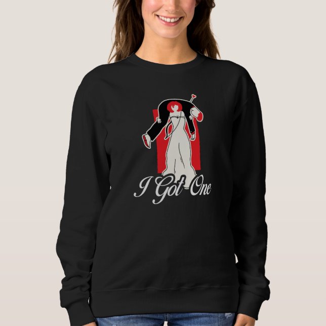 Sweatshirt I Got One Bride Bachelorette Just Married Wedding  (Devant)