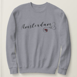 Sweatshirt I Heart Amsterdam, Pays-Bas