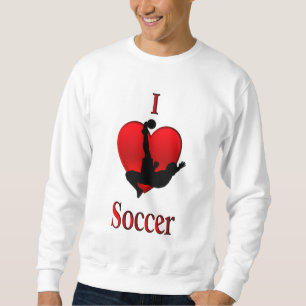 Sweatshirt I Heart Soccer
