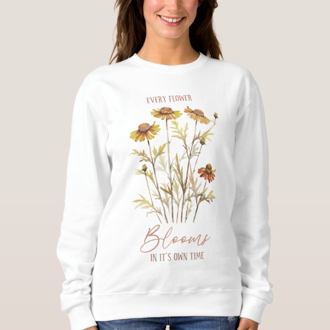 Sweatshirt I Love Fall Most All | Conception des feuilles d'a (Devant)