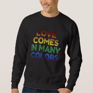 Sweatshirt I Love Gay People Lgbt Love Comprend De Nombreuses