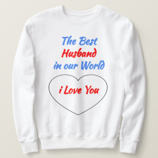 Sweatshirt i Love You Don pour le meilleur mari dans le monde
