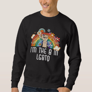 Sweatshirt I m The B In LGBTQ Bisexual Rainbow Pride Bisexual