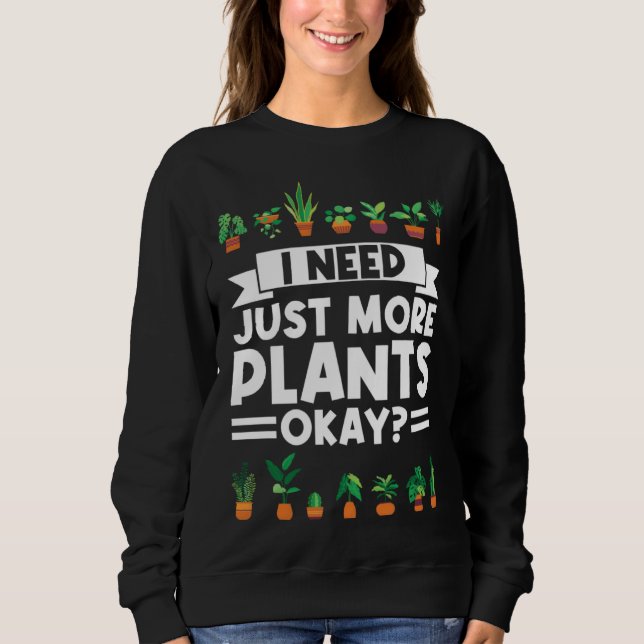 Sweatshirt I want look at me the same way I look at lemurs le (Devant)