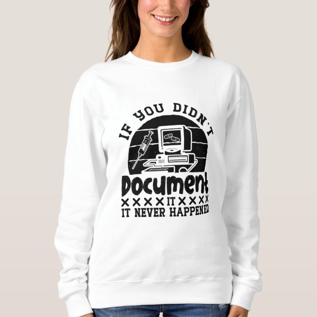 Sweatshirt ICD Coding Medical Coder If You Didn't Document (Devant)
