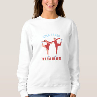 Sweatshirt Ice Skates Winter Sport Modern