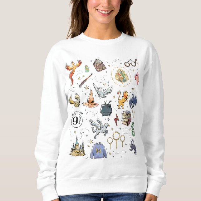 Sweatshirt Icônes HARRY POTTER™ (Devant)