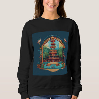 Sweatshirt "Icônes Mondiales : T-Shirt Design Inspiré Du Voya