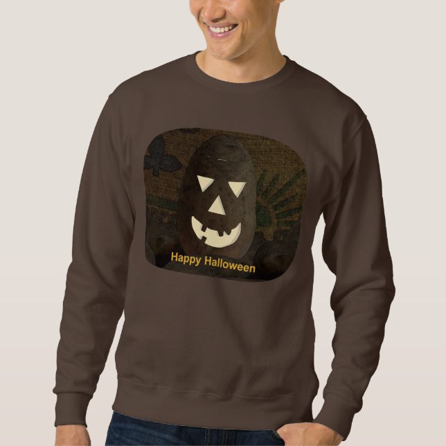 Sweatshirt Idaho Pomme de terre Tato lantern (Devant)