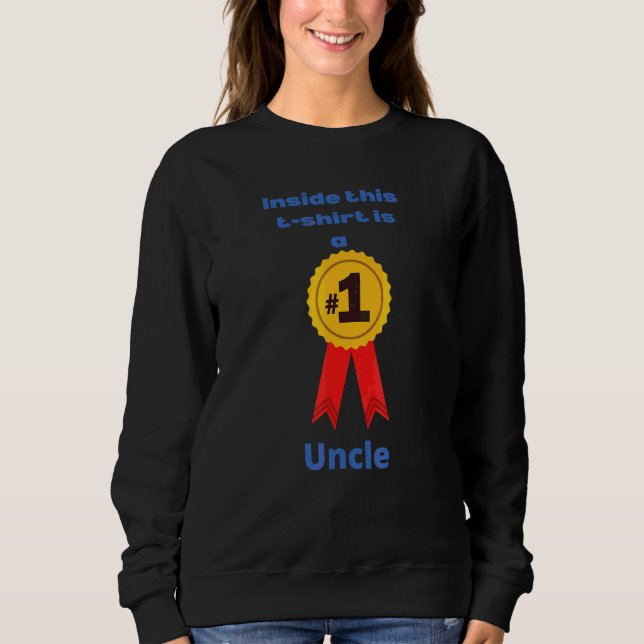 Sweatshirt Idée d'amour de grand-oncle, amour pour oncle, onc (Devant)