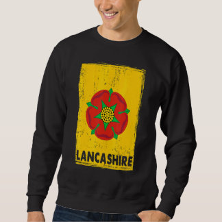 Sweatshirt Idée de drapeau du Lancashire pour femmes & Anglet