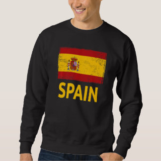 Sweatshirt Idée de drapeau espagnol pour femmes et enfants te