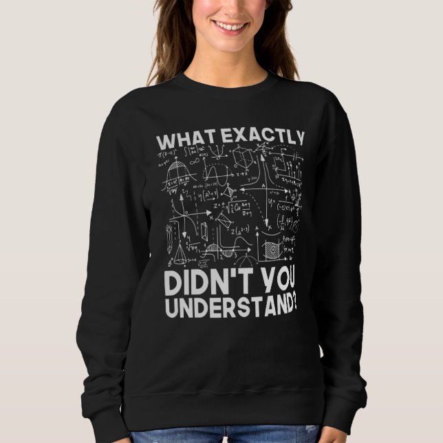 Sweatshirt Idée de science physique physique mathématiques ph (Devant)