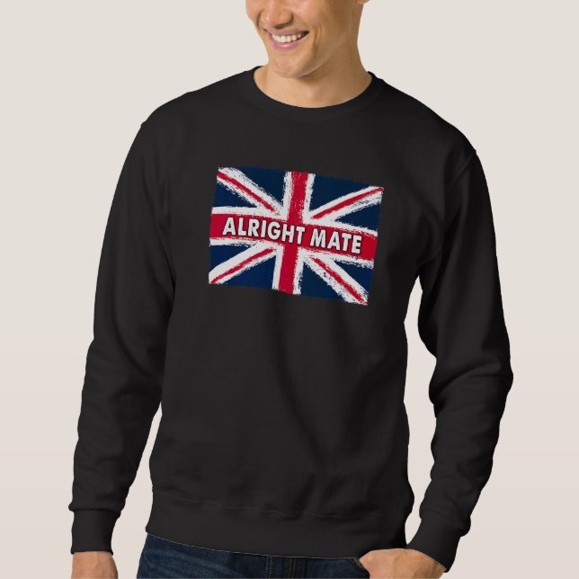 Sweatshirt Idées britanniques pour femmes et anglophiles avec (Devant)