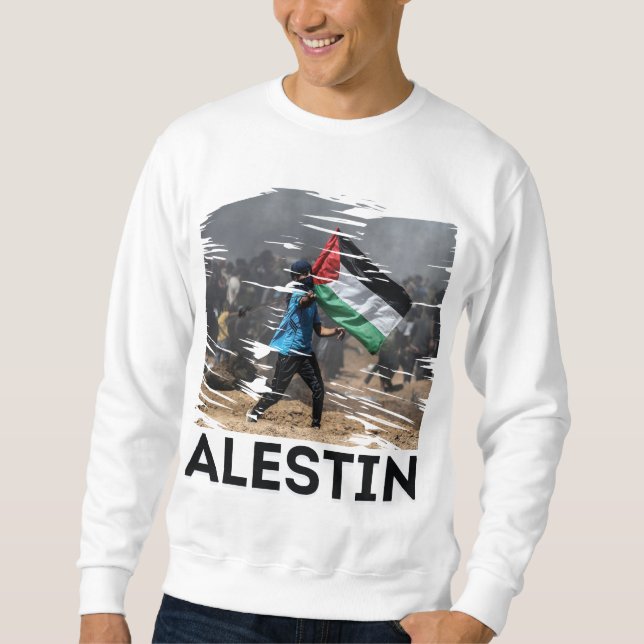 Sweatshirt Identité, lutte et liberté (Devant)