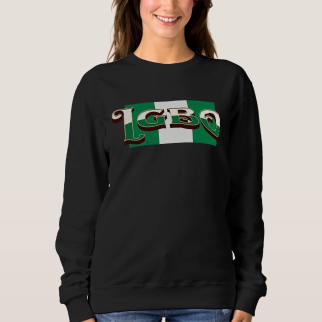 Sweatshirt Igbo Nigerian Soul  Ancestry Initiation (Devant)