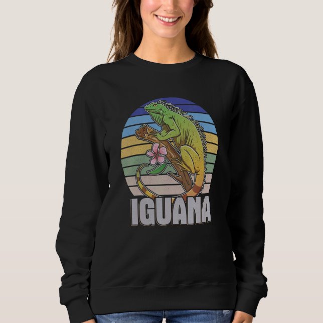 Sweatshirt Iguana Reptiles Lizard Pet Terrarium 25 (Devant)